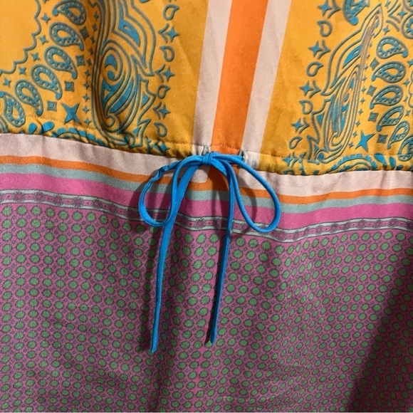 Clover Canyon Mixed Print Boho Tunic Small Q2 - Picture 3 of 9